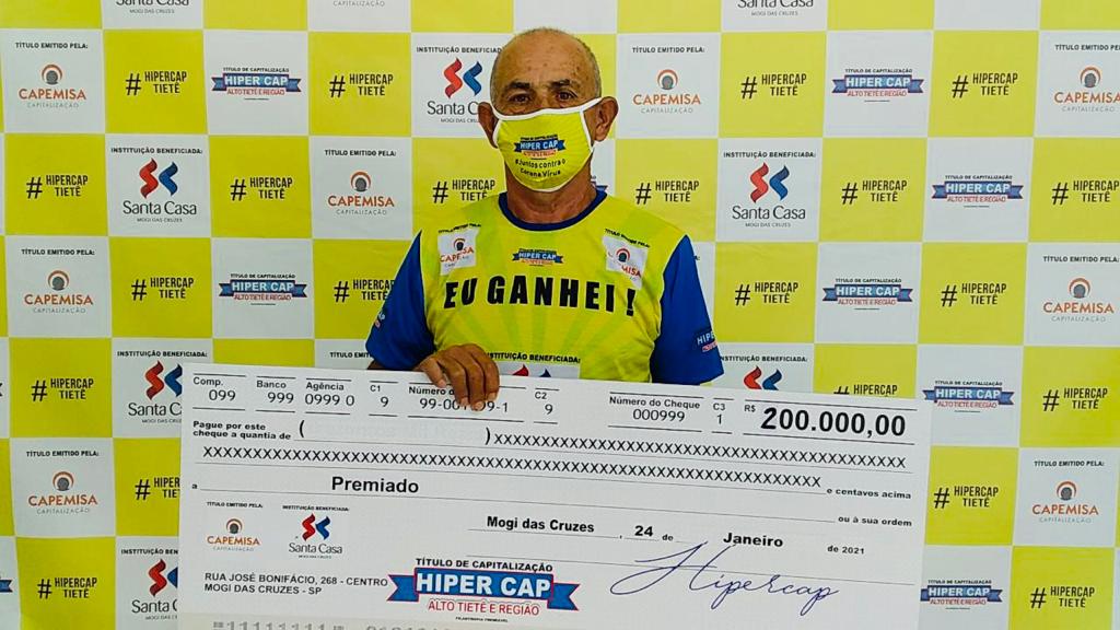 Morador de Mogi das Cruzes divide prêmio de 200 mil no Hiper Cap