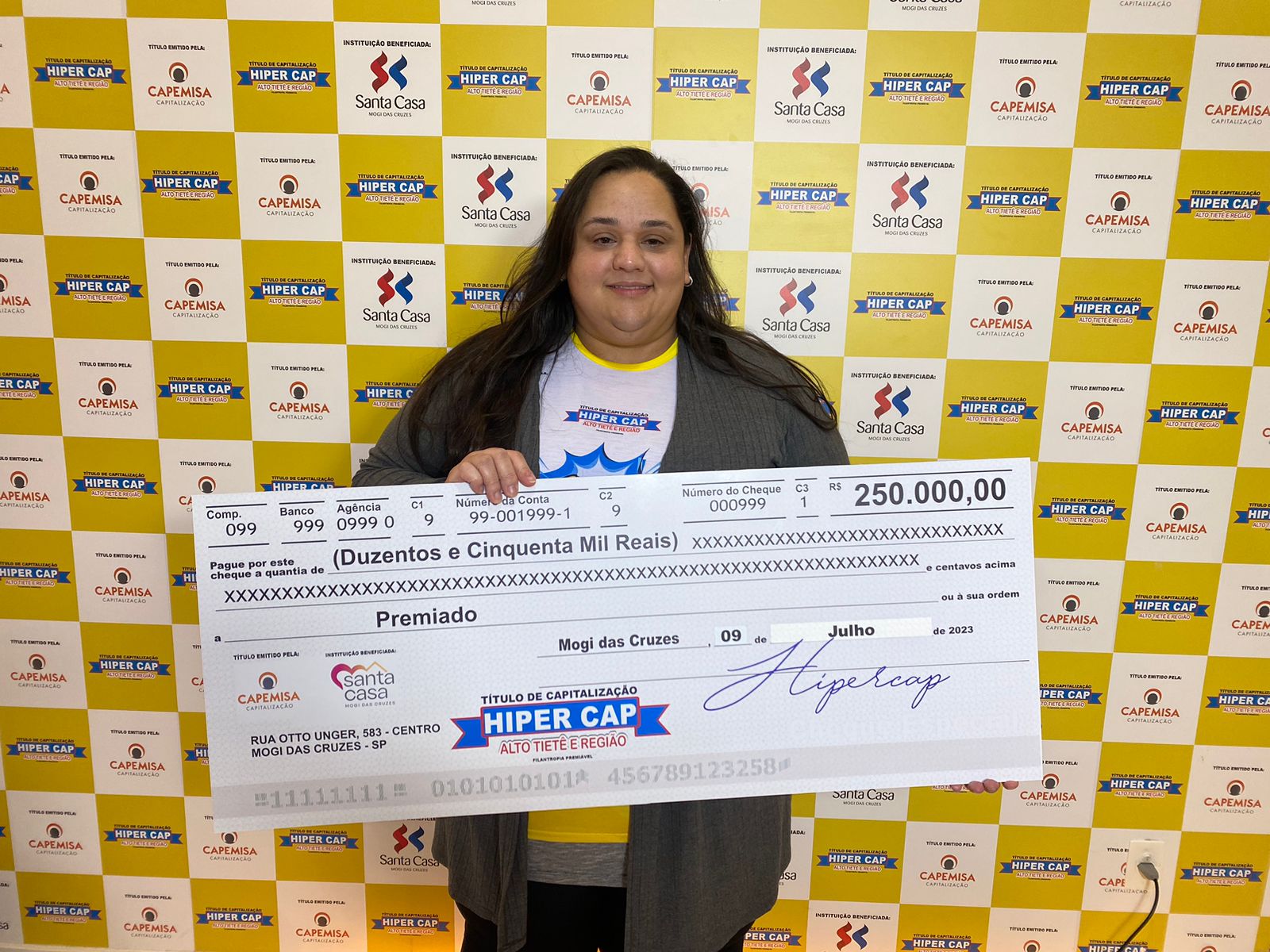 Desempregada de Arujá ganha o prêmio de 250 mil reais no quarto sorteio